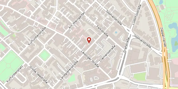 Karte der Umgebung von Wildunger Str. 1a, 60487 Frankfurt
