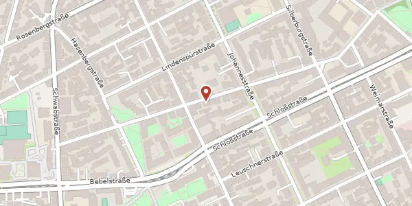 Karte der Umgebung von Breitscheidstraße 93 B, 70176 Stuttgart