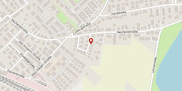 Karte der Umgebung von Bgm.-Haidacher-Str. 23, 82140 Olching