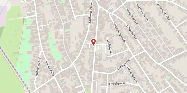 Karte der Umgebung von Hauptstraße 22 a, 67105 Schifferstadt