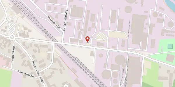 Karte der Umgebung von Bluthsluster Straße 25, 17389 Anklam