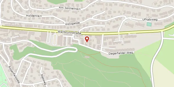Karte der Umgebung von Am Stadtgraben 30, 79539 Lörrach