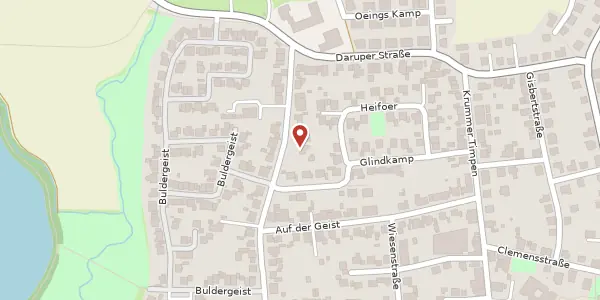 Karte der Umgebung von Alte Kirchstr. 18, 48249 Dülmen