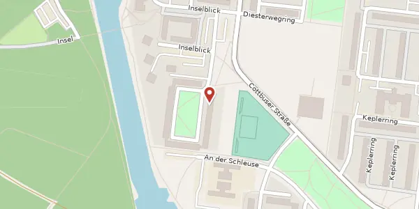 Karte der Umgebung von Chopinring 2, 15890 Eisenhüttenstadt