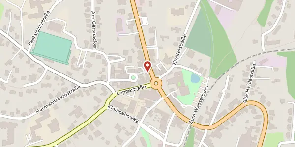 Karte der Umgebung von Hauptstraße 44, 51709 Marienheide