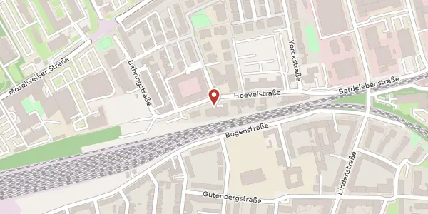 Karte der Umgebung von Hoevelstraße 19, 56073 Koblenz