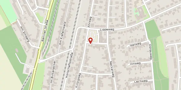 Karte der Umgebung von Wupperplatz 4, 51061 Köln