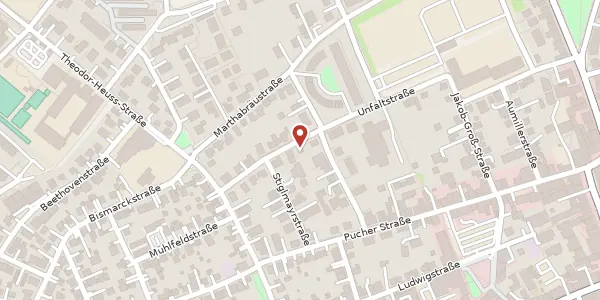 Karte der Umgebung von Unfaltstr. 13, 82256 Fürstenfeldbruck