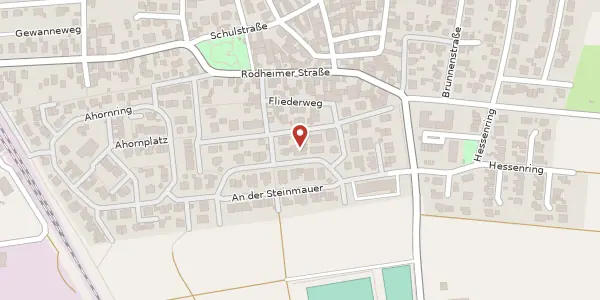 Karte der Umgebung von In der Laubach 19, 61191 Rosbach