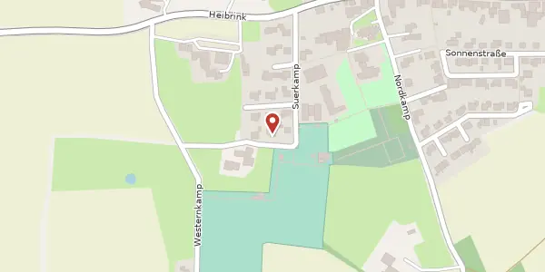 Karte der Umgebung von Suerkamp 28, 59302 Oelde