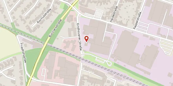 Karte der Umgebung von Eindhovener Str. 56, 41751 Viersen