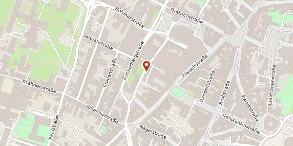 Karte der Umgebung von Metzelstraße 10 a, 54290 Trier
