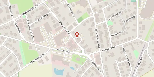 Karte der Umgebung von Hauptstr. 44, 48480 Spelle
