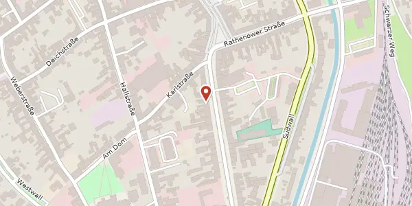 Karte der Umgebung von Schadewachten 37, 39576 Hansestadt Stendal