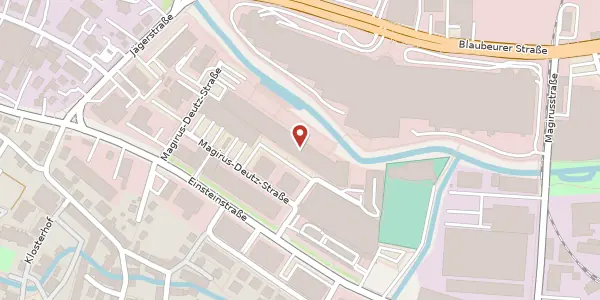 Karte der Umgebung von Magirus-Deutz-Straße 18, 89077 Ulm/Donau