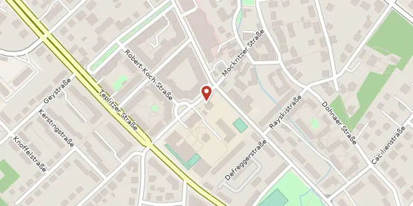 Karte der Umgebung von Mockritzer Straße 17, 01219 Dresden