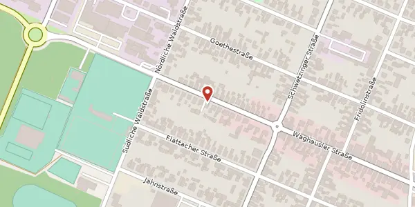 Karte der Umgebung von Waghäusler Straße 105, 68753 Waghäusel