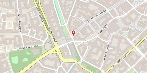 Karte der Umgebung von Sendlinger Str. 47, 80331 München