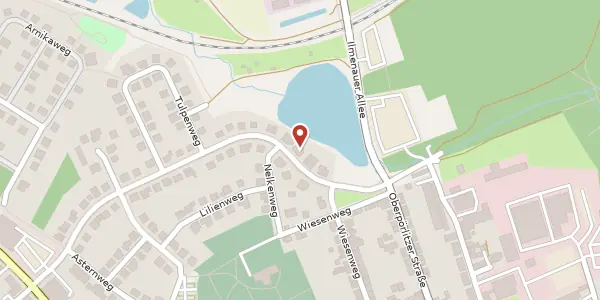Karte der Umgebung von Blumenstraße 43, 98693 Ilmenau