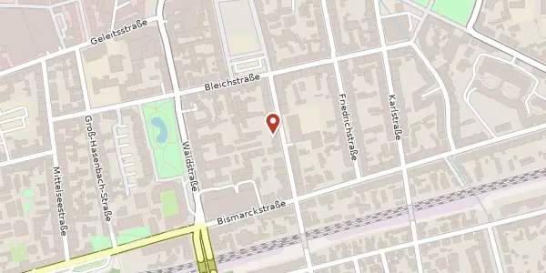 Karte der Umgebung von Wilhelmstr. 13, 63071 Offenbach