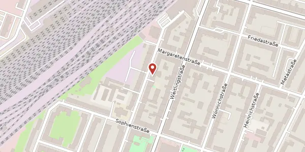 Karte der Umgebung von Eitelstraße 77, 10317 Berlin