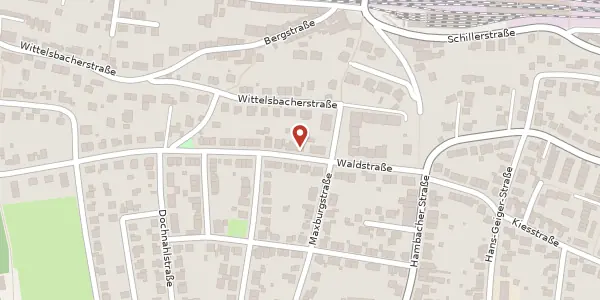 Karte der Umgebung von Waldstr. 12, 67434 Neustadt an der Weinstraße