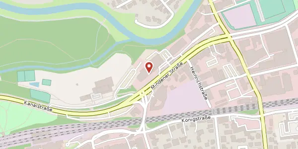 Karte der Umgebung von Mindener Str. 2, 32545 Bad Oeynhausen