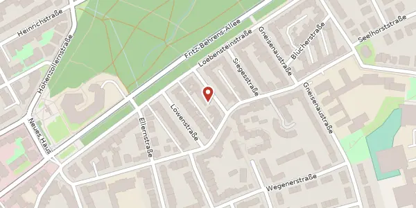 Karte der Umgebung von Friedenstraße 2 c, 30175 Hannover