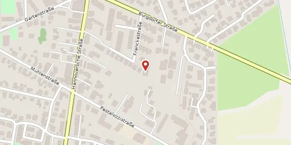 Karte der Umgebung von Wichernstraße 1, 30938 Burgwedel