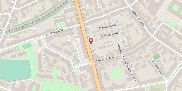 Karte der Umgebung von Iburger Str. 39, 49082 Osnabrück