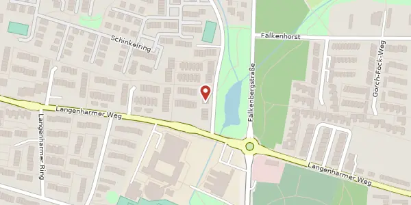 Karte der Umgebung von Fritz-Schumacher-Straße 9, 22844 Norderstedt