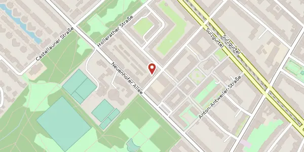 Karte der Umgebung von Münstereifeler Straße 64, 50937 Köln