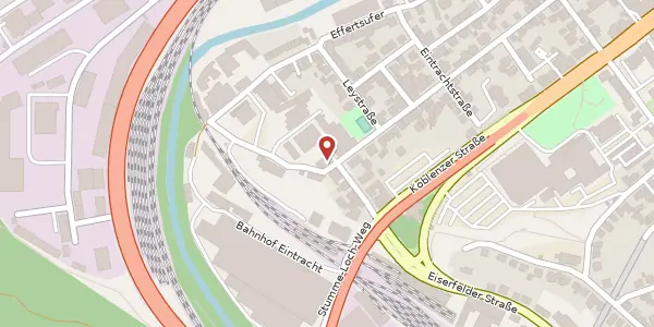 Karte der Umgebung von Schlachthausstr. 10, 57072 Siegen