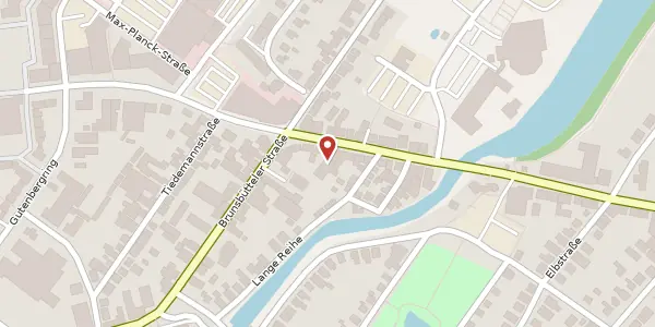 Karte der Umgebung von Koogstraße 8, 25541 Brunsbüttel