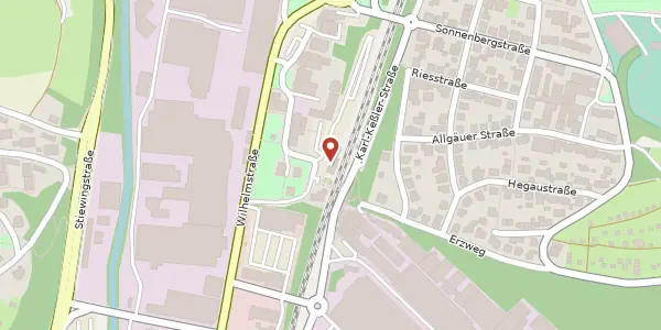 Karte der Umgebung von Schlegelstraße 13, 73433 Aalen