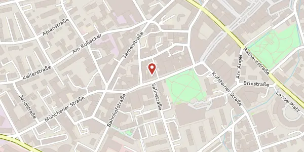 Karte der Umgebung von Münchener Str. 30, 83022 Rosenheim
