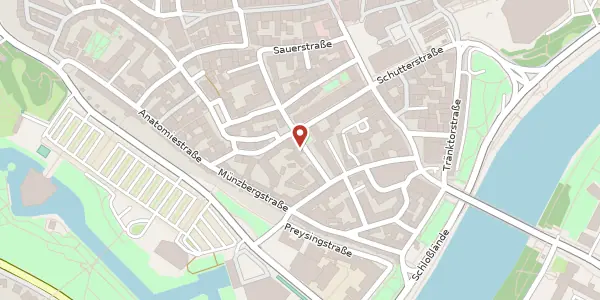 Karte der Umgebung von Bauhofstr. 3, 85049 Ingolstadt