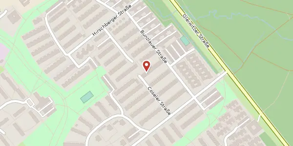 Karte der Umgebung von Coseler Str. 78, 90473 Nürnberg