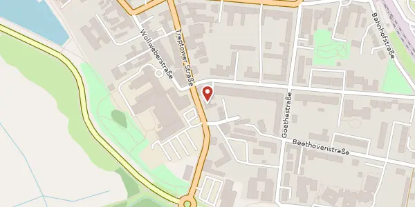 Karte der Umgebung von Treptower Straße 6, 17109 Demmin