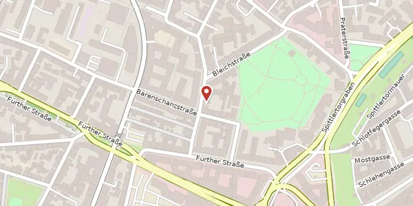 Karte der Umgebung von Bleichstr. 27, 90429 Nürnberg
