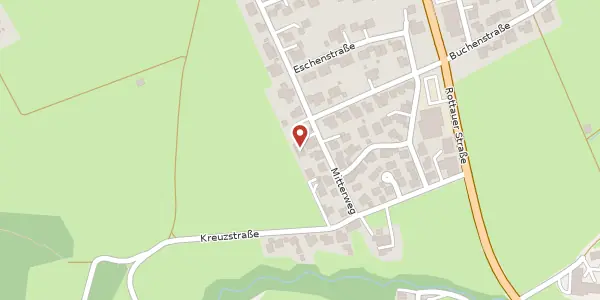 Karte der Umgebung von Mitterweg 36 a, 83233 Bernau