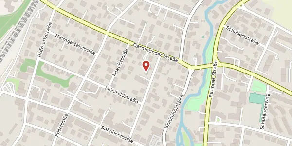 Karte der Umgebung von Gumstr. 15, 82152 Planegg