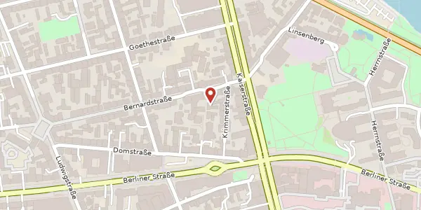 Karte der Umgebung von Bernardstr. 10b, 63067 Offenbach