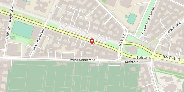 Karte der Umgebung von Gneisenaustraße 51, 10961 Berlin