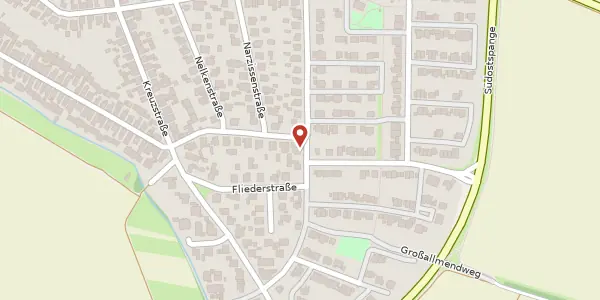 Karte der Umgebung von Ostendstraße 40, 68753 Waghäusel