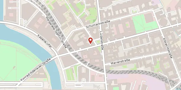 Karte der Umgebung von Reinhardtstraße 44, 10117 Berlin