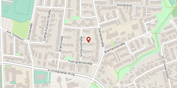 Karte der Umgebung von Schlaunstr. 12, 46244 Bottrop