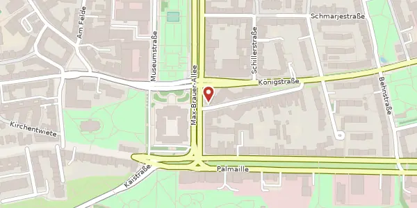 Karte der Umgebung von Alte Königstr. 18, 22767 Hamburg