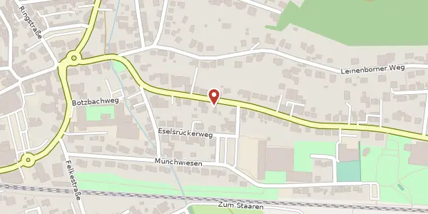 Karte der Umgebung von Staudernheimerstraße 34, 55566 Bad Sobernheim