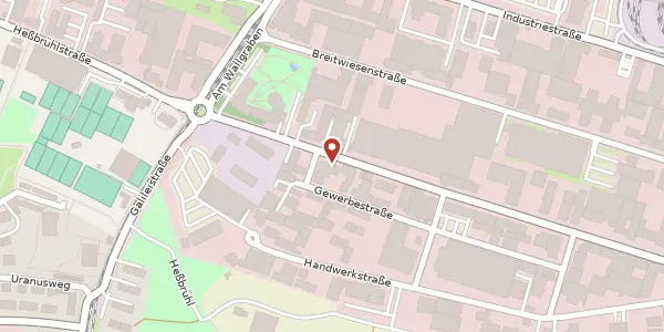 Karte der Umgebung von Schulze-Delitzsch-Straße 16, 70565 Stuttgart